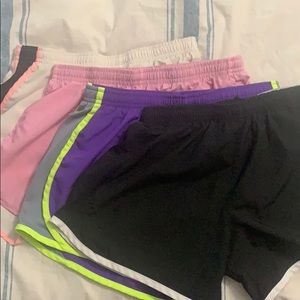 EUC set of 4 Girls Nike Dri-Fit Shorts Large